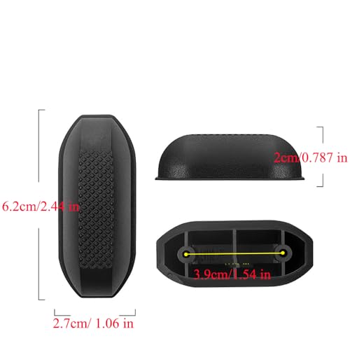 4 Pack Hardside Carry-on Luggage Side Feet Replacement Studs Stand Foot Side Bumpers for Hard Shell Suitcase Travel Luggage Set with Spinner Wheels Hardshell Expandable Spinner Luggages2