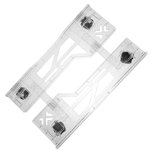 Soporte móvil para CPU con ruedas, carrito ajustable para torre de computadora de escritorio, soporte móvil para CPU para uso en alfombra, ideal para oficina en casa miniatura 1