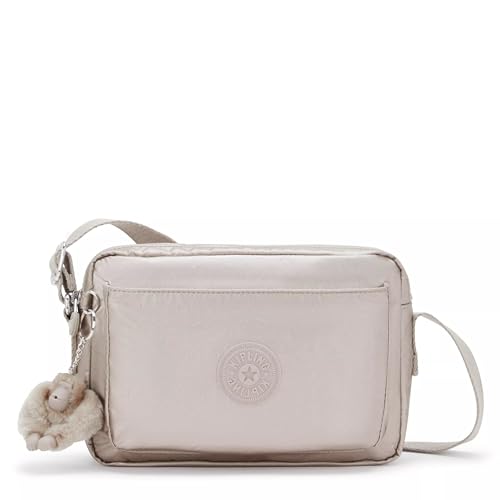 Image of Kipling Women's Abanu Medium Crossbody Bag, Lightweight, Adjustable Nylon Waist Pack with Multi-Compartment Zip Pockets