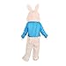 New Easter Bunny Costume Rabbit Halloween Mascot Costume Adult