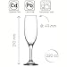 NORDIC SCHILLER Premium Sektgläser 6er Set 220ml%100 BLEI FREI Spülmaschinenfest Champagne Gläser, Glas Sektschalen 6er Set Sektflöten Glas, Wein, Champagner Set, Champagnergläser, Flute Glasses