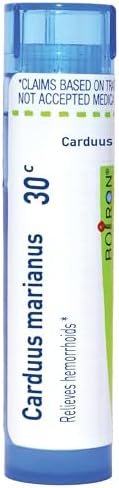 Boiron Carduus Marianus 30C for Hemorrhoids - 80 Pellets