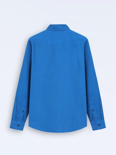 Image of StitchX Men's Full Sleeve Core Essentials Twill Over-Dyed Shirt XS-2XL