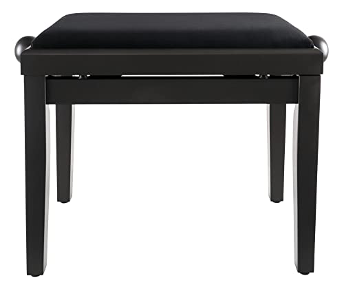 Classic Cantabile banquette de piano noyer foncé mat - Les Beatles, Paul McCartney, John Lennon, RIngo Starr, George Harrison Classic Cantabile banquette de piano noyer foncé mat – Image 3