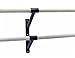 DuroBarre - Ballet Barre Bracket, Double Fixed Wall Barre Bracket Center Joining Unit 1 3/8