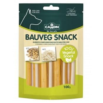 M-PETS Camon Bauveg Snack SOYA & Arroz 100 gr.