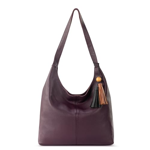 Image of The Sak Huntley Hobo Bag - Premium Leather Women's Purse for Everyday & Travel - Handbag with Shoulder Bag Straps