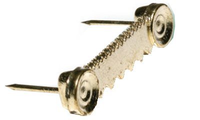 Image of Hillman Fasteners 121135 2 Pack, Large Brass Push in Picture Self Leveler