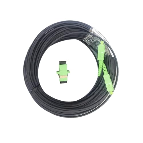 Cordon de raccordement fibre optique monomode pour connecter la maison du jardin