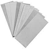 Hemobllo 12 Reine Zinkanodenplatten 5x2cm für Verzinkung Galvanisierung und Fruchtbatterie Experimente Langlebige Leitfähige Metallbleche für Schullabore und Forschung