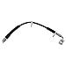 TRQ Front Brake Hose Set Compatible with 2007-2011 Dodge Nitro 2008-2012 Jeep Liberty