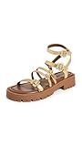 Marc Jacobs Women's The Kiki Gladiator Sandals, Gold, 7 Medium US