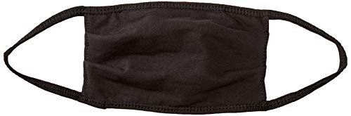 Hanes Unisex Adult Mask, Pack Of 10 Face Mask, Black, One Size Fits Most Us #TOP2
