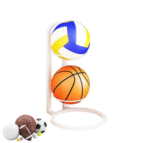 Support rangement ballons volley-ball en fer multifonctionnel pour maison garage et salon