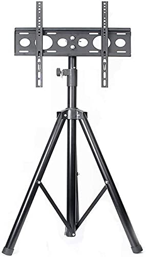 Soporte para TV de piso portátil con rotación y tilde miniatura 1