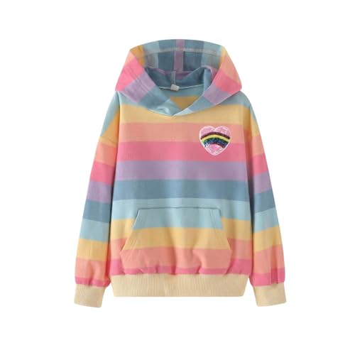 Image of WELAKEN Sweatshirts for Girls Toddler & Kids II Little Girl's Pullover Tops Sweaters & Hoodies