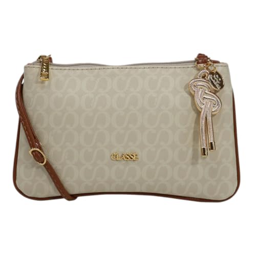 Bolsa Feminina Tiracolo Pequena Classe Couro