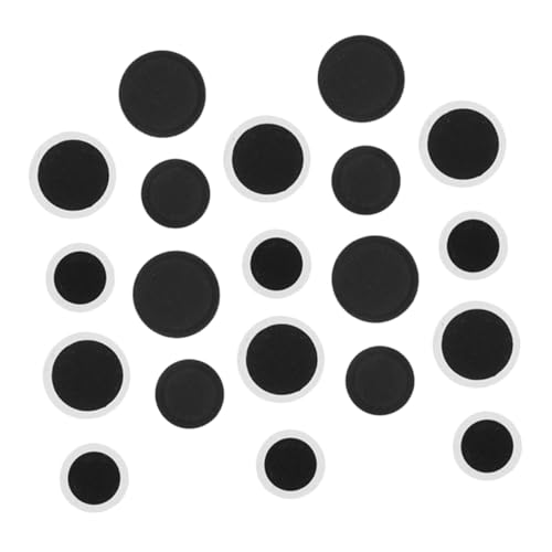 Yardwe 20pcs Flute Membranes Replacement Diaphragms for Flute Accessories Replacement Films