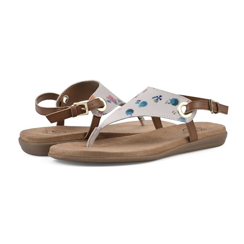 Image of WHITE MOUNTAIN Women's London Flat Sandal