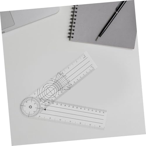 Juego de 4 Goniómetros de Plástico Plegables para Medición de Ángulos miniatura 5