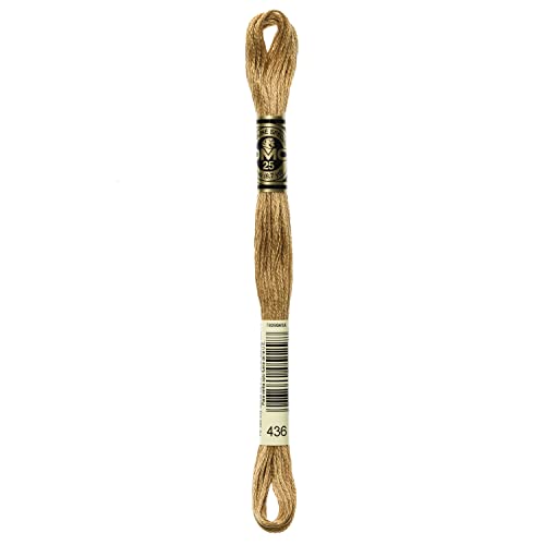 Image of DMC 6-Strand Embroidery Cotton Floss, Tan