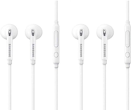 Wired 3.5mm Headset with Microphone for Samsung Galaxy 551 Compatible with Samsung EO-EG920LW (2 Pack)