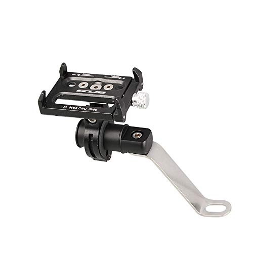 Andoer Adaptador de espelho retrovisor GUB para motocicleta suporte para montagem em espelho guiador
