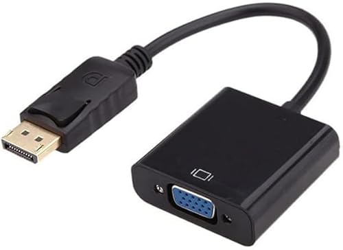 Fantia 6461A Displayport To Vga Adapter, Dp To Vga Converter Display Port Male To Vga Female Converter Cable Adapter thumb #1