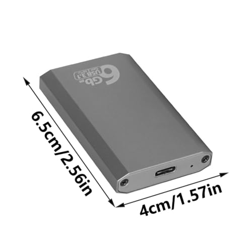 Boîtier mSATA USB 3.1 Gen 2 6 Gbps avec dissipation thermique active