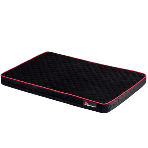 Tiggo Hundematratze Large für DOGGYHUT® Premium Hundeanhänger 80105 (Hundematratze Large schwarz)