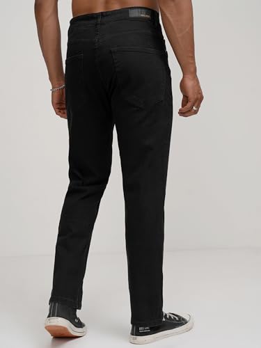 Image of Highlander Men Men's Straight Fit Jeans | Stretchable | Everyday Comfort & Style| Jeans for Man
