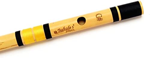 Bakale Flutes G# Base Bansuri Flute Right Handed - 23.5 Inches - 440Hz ...