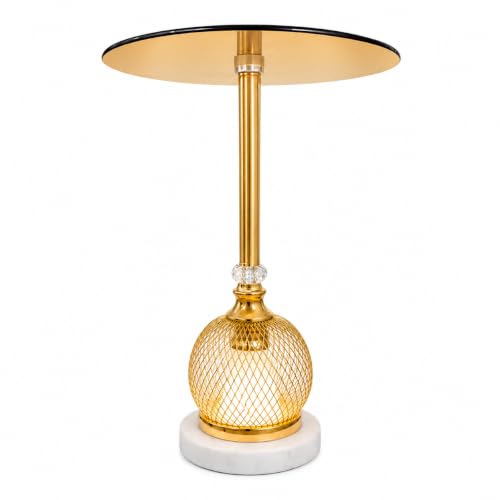 Image of Premium Decorative LED Floor Lamp & Glass Art Collection - Modern FlloNight Light - Unique Aesthetic Home Gift (Elvyn)