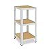 shelfplaza® HOME Estantería blanca 90x40x40cm / estanterías fuertes, estantería de 3 baldas, estanterías metálicas almacenaje, estantería de metal insertable, capacidad de carga 175kg
