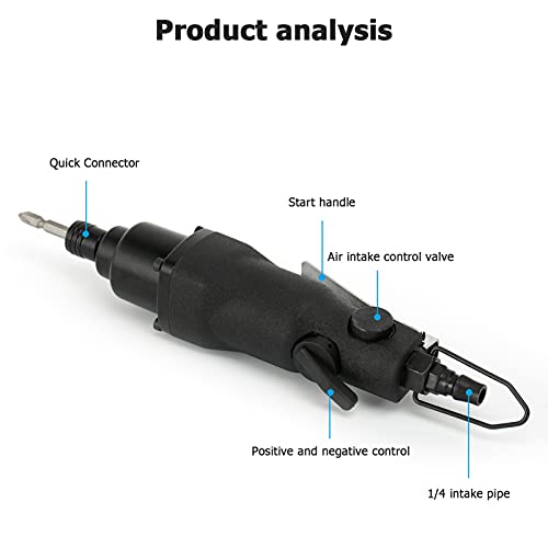 Cacciavite pneumatico: 200N.M 10H gambo dritto