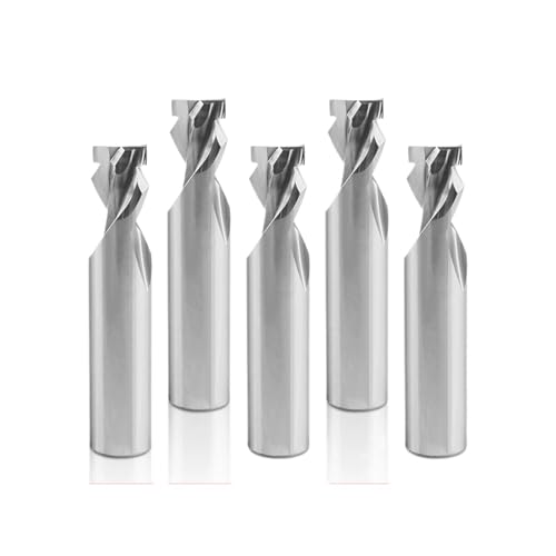 milling bits, 6mm 8mm 12mm Neon Light Stripe Milling Cutter CNC Router Bits LED Bendable End Mill for Led Signmaking,Tools(12mm-12D-5.8)