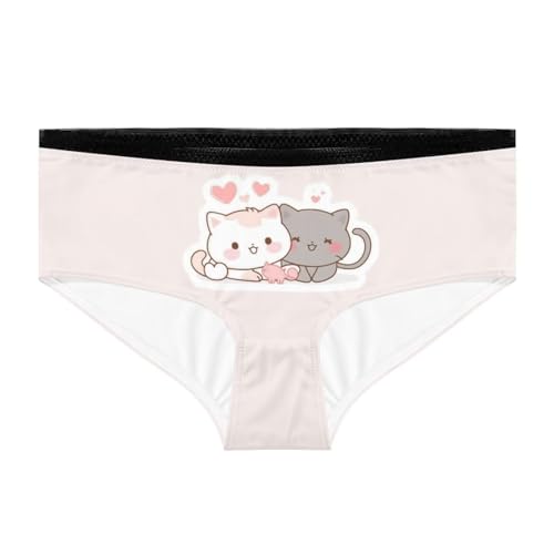 YEXIATODO High Waisted Underwear for Women Girls Kawaii Panties2