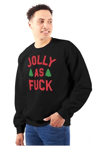 Brisco Brands Christmas Party Jolly Af Funny Sweatshirt For Men Or Women 4 Brisco Brands Christmas Party Jolly Af Funny Sweatshirt For Men Or Women