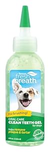 TropiClean Fresh Breath Zahnreinigungsgel für Hunde, 118ml
