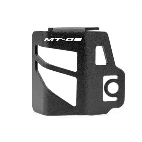 Fit for MT 09 MT-09 MT09 SP 2021-2026 Motorcycle Accessories Rear Brake Fluid Reservoir Guard Oil Cup Cap Cover Protector (Black)
