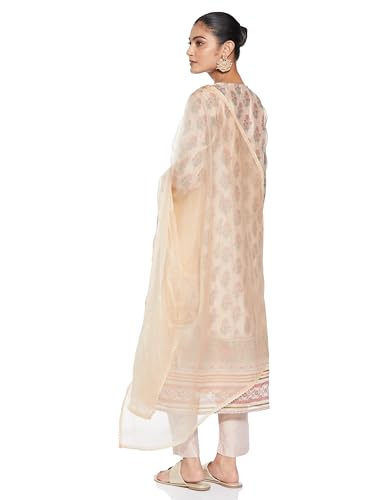 Image of Amazon Brand - Myx Women's Kurta Pant Set with Dupatta| Salwar Suit (Available in Plus Sizes)