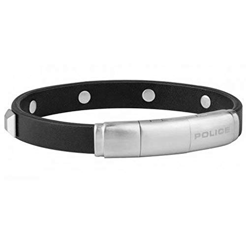 Police Pulsera para Hombre Acero Inoxidable