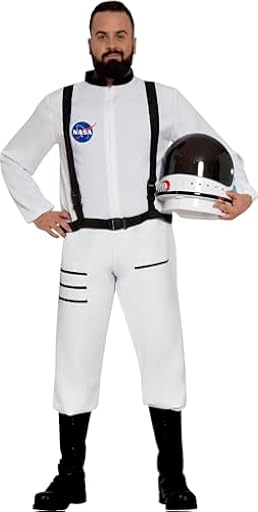 FIESTAS GUIRCA, S.L. Disfraz de Astronauta Blanco para Hombre XL | Ya disponible en tu tienda friki favorita! En mundofriki.es! FIESTAS GUIRCA, S.L. Disfraz de Astronauta Blanco para Hombre XL | Ya disponible en tu tienda friki favorita! En mundofriki.es!