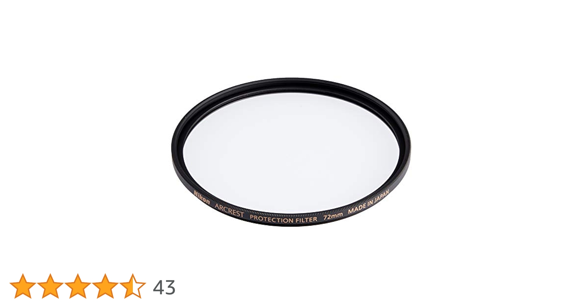 ARCREST PROTECTION FILTER 72mm アルクレスト 新品)Nikon (ニコン) ARCREST II PROTECTION FILTER 72mm ARII