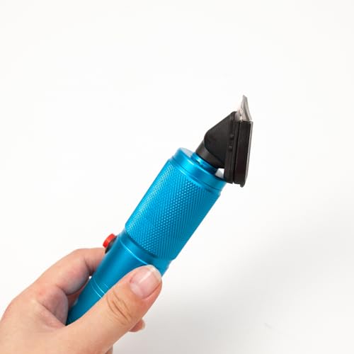 zalati Tufting Trimmer Kit, tapijtsnijder, veegmachine, 2 stuks, kam, 6 versnellingen, instelbare snelheid, met acrylrek voor tapijtproductie en doe-het-zelf, 200 W, metaal - Image 3