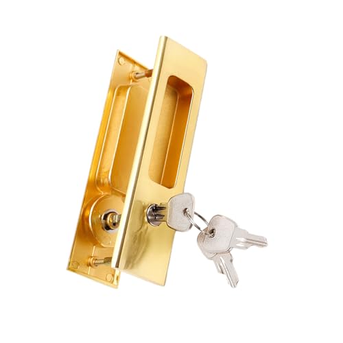 プライバシー保護 引き戸フックセット 耐性のある浴室セット バスルームとトイレ用 目に見えないラッチ