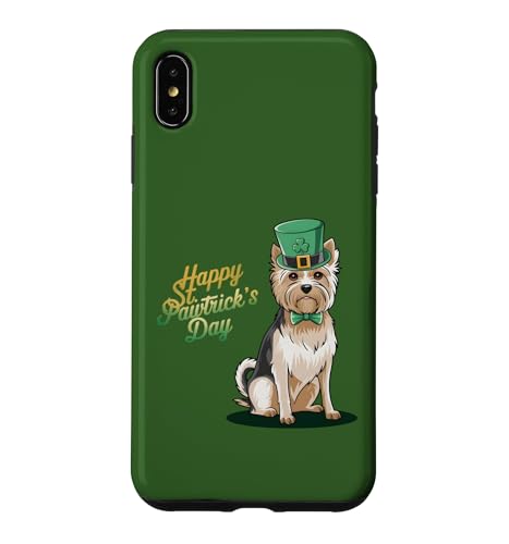 Happy St. Pawtrick's Day ���[�N�V���[�e���A ���p�g���b�N�̓� �X�}�z�P�[�X iPhone XS Max �p