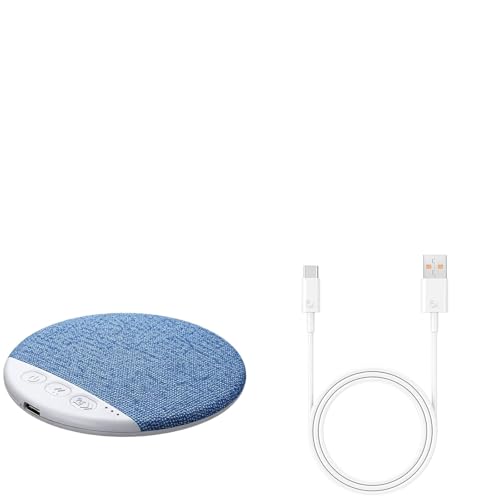 Générique Haut Parleur sous Oreiller pour Dormir Enceinte de Coussin Portable Mini Conduction osseuse Aide Sommeil avec Basses stéréo Musique Coucher...