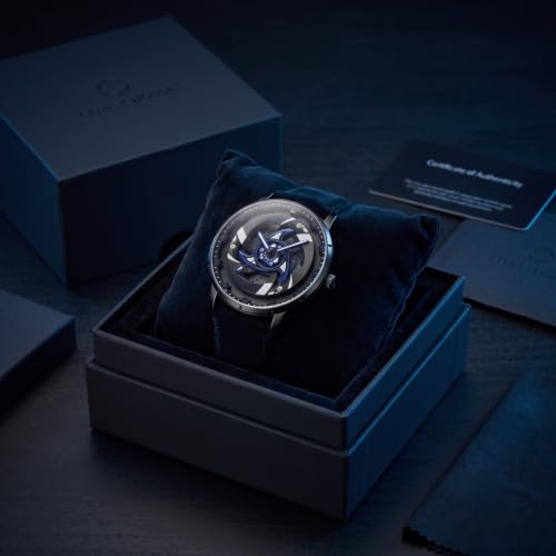 Image of GOLDENIZE FASHION Branded Men's Sport Quartz Watch Arrow Wheel Dial 360 Rotating Casual Fashion Stainless Steel Alloy Mens & Boy's Luxury Metal Gift Creative Watch