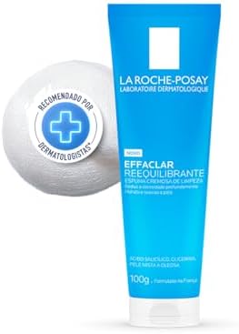 La Roche-Posay Effaclar Reequilibrante 100g, Espuma Cremosa de Li...